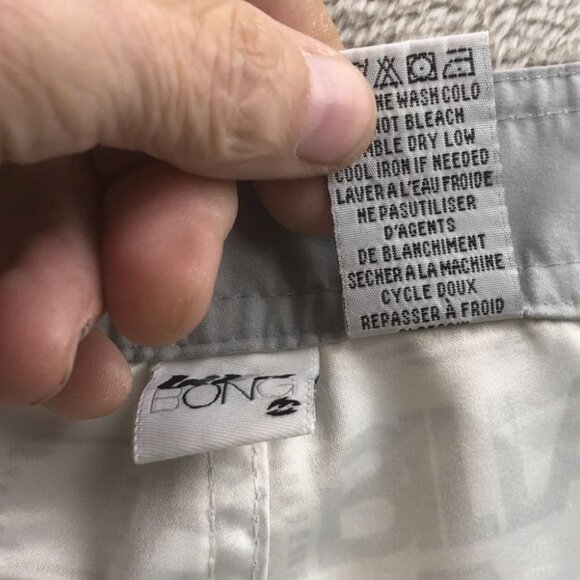 Billabong Boys Swim Shorts Size 9 White Gray Drawstring Athleisure Beach Summer - Picture 11 of 16